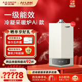 史密斯（A.O.SMITH）燃气壁挂炉【门店爆款】LL1GBQ-E10 天然气家用采暖热水两用壁挂炉 一级能效冷凝锅炉 （定金） 一级能效 24KW（Ai款）同城门店送装 务必咨询客服享优惠