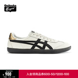 Onitsuka Tiger鬼塚虎男女款复古德训鞋轻便透气运动休闲板鞋TOKUTEN 1183B938 白色/黑色 39.5