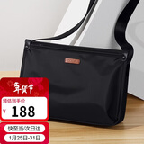 高尔夫GOLF单肩包男士大容量斜挎包男商务休闲防泼水轻便手机包潮流ipad邮差包时尚男士挎包5I797463J黑色