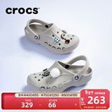 卡骆驰（CROCS）洞洞鞋贝雅男鞋女鞋轻便耐磨一脚蹬拖鞋休闲鞋|10126 卵石色-2V3 43 (270mm)