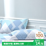 艾薇 A类全棉枕套 学生宿舍枕头套单人枕芯套 一个装 巴德尔 48*74cm