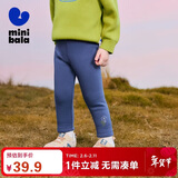 迷你巴拉（minibala）迷你巴拉女童裤子舒适高弹冬新品【高弹打底裤】