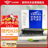 欧积二滤套装空调滤芯+空气滤芯滤清器/15-19款现代ix25