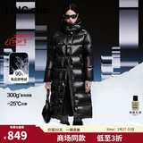 金羽杰明星同款冬季90鸭绒加厚保暖泡芙羽绒服女士长款面包服Y23806208Y