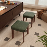 家逸实木小凳子家用沙发凳客厅小板凳茶几凳简约换鞋凳办公室垫脚凳