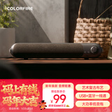 COLORFIRE七彩虹桌面蓝牙5.3电脑音箱USB适用台式机笔记本音响双喇叭低音炮电竞游戏网课圣诞礼物 CL500黑色