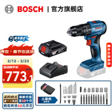 博世（BOSCH） GSB185-LI专业级锂电无刷充电式冲击钻（晶钢钻）电钻电动螺丝刀 2.0Ah×1块电池+88件附件套装