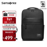 新秀丽（Samsonite）电脑双肩包背包男书包商务时尚立体大容量送男友老公\TT0 黑色|15.6英寸电脑|净重0.85kg