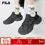 FILA 斐乐蕨草鞋女鞋运动鞋2025年户外老爹鞋厚底增高休闲鞋