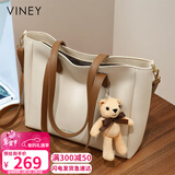 viney牛皮包包女包大容量托特包轻奢斜挎单肩包生日情人节礼物送女朋友