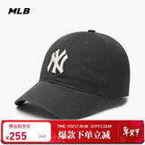 MLB帽子男女情侣棒球帽软顶鸭舌帽秋冬运动帽四季3ACP6601N-50CGS-F