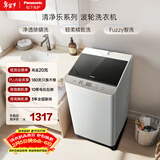 松下抗菌除螨 波轮洗衣机 10KG大容量 一级能效 全自动家用 XQB100-8QF1
