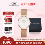 丹尼尔惠灵顿（DanielWellington）DW女士手表轻奢流金简约石英欧美腕表送女友情人节礼物DW219