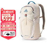 GREGORY格里高利户外背包 NANO蜂鸟系列登山双肩包 男女徒步旅行轻量背包 20L 粉雾白
