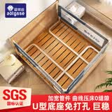AOTGSSE爱蒂逊床围栏婴儿床上围栏床边挡板宝宝防摔护栏免打孔床围栏护栏 皇冠熊2.0米1面 【免打钉+咬合无缝】