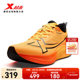 特步【2000公里三代】跑鞋男两千公里三代大魔王跑鞋耐磨透气跑步鞋女 新荧光橙/黑 40
