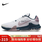 耐克（NIKE）男子篮球鞋AIR MAX IMPACT4运动鞋DM1124-102白紫44.5