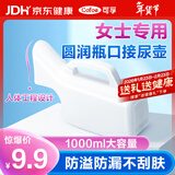 可孚 尿壶男女士接尿小便器1000ML大号夜壶卧床瘫痪老人接尿器成人儿童家用车载医用便捷尿壶1只