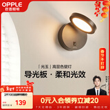 欧普照明（OPPLE）光玉壁灯Ra95高显色卧室床头过道走廊楼梯户外温馨墙灯柔和侧发光