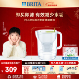 碧然德【孙颖莎推荐】设计师滤水壶家用净水去水垢过滤滤芯套装 设计师绿+PRO滤芯5枚