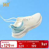 361°运动鞋男鞋飞羽网面透气休闲轻便厚底慢跑步鞋子男672322231-8