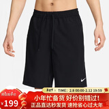 耐克NIKE男子春夏梭织短裤 运动休闲 凉爽轻便FN2999-010黑色 L