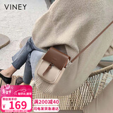 viney牛皮手机包洋气包包女包品牌单肩斜挎生日情人节礼物送女朋友老婆