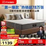 芝华仕5星床垫独立袋装弹簧静音家用乳胶席梦思软硬护脊厚垫明星垫D026 护脊版-老款24cm厚-1.8*2M 年前发货（地址详询客服）