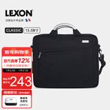 乐上（LEXON）手提电脑包13.3英寸笔记本单肩包斜挎商务公文包休闲电脑背包