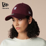 NEW ERA红色帽子MLB帽子男女棒球帽NY软顶920运动鸭舌帽60691337