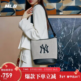 MLB包包女水桶包斜挎包单肩包手提包旅行包运动包3ABMS072N-50BKS-F