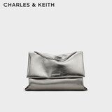 CHARLES&KEITH大容量软面链条邮差包单肩包腋下包包女包生日礼物CK2-20271514