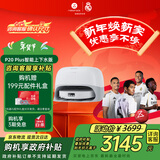 石头（roborock）扫地机器人扫拖一体 P20 Plus 自动上下水版 自动集尘热水洗拖布擦地拖地洗地机吸尘器 A1960RR