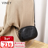 viney牛皮包包女包斜挎妈妈包中老年单肩小包生日情人节礼物送女友老婆