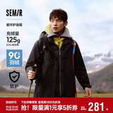 森马（Semir）四防羽绒服中国国家地理系列男三合一两件套冬装109724113110