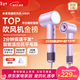 米家高速吹风机H501 家用小米吹风机智能温控速干恒温负离子吹风筒静音护发 送女友情人节礼物配风嘴