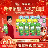 葡口大果肉饮料含NFC原果汁聚餐游玩火锅烧烤解腻罐装果汁饮料组合装