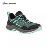 迪卡侬（DECATHLON）徒步鞋户外登山鞋防水防滑运动鞋透气徒步鞋子ODS MH100低帮 女款-草绿色-2026NEW 38