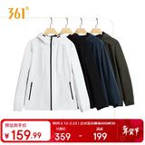 361°外套男秋冬季新款三防加绒运动休闲夹克风衣抓绒衣652544605D-1