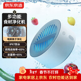 京东京造 便携果蔬清洗机 食材净化机净化器家用水果食品消毒净食机多功能去农残洗菜 男生生日礼物女实用