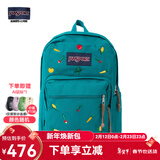 JANSPORT杰斯伯双肩包女男复刻暮光学生电脑包旅行背包书包 4QVBGP5 缤纷瓜果-刺绣款