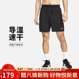 耐克（NIKE）男运动短裤 夏季梭织短裤休闲裤 凉爽轻便 DV9858-010 黑 XL
