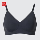 优衣库女装无钢圈文胸/软支撑弹嘟嘟柔托BRA 479194 482667 482667/09黑色 XL 推荐D80 E80 F80 B85 C85 D85