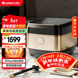 大松（TOSOT）格力电饭煲4-5人家用电饭锅4L微压力4段IH加热智能多功能煮粥煲汤带蒸屉健康发芽饭40X80C