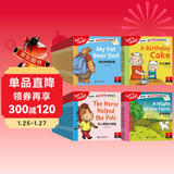 我的第一套自然拼读启蒙故事书（套装100本）扫码听音频 支持点读 幼儿英语自然拼读分级阅读 小学英语分级阅读绘本100个趣味小故事 儿童英语启蒙绘本 英文教材  课外书自主阅读