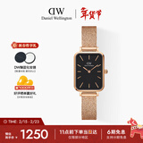 丹尼尔惠灵顿（DanielWellington）DW女士手表复古小方表轻奢小众石英腕表送女友情人节礼物DW432
