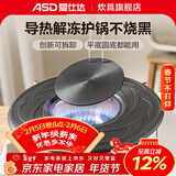 爱仕达（ASD）导热板 护锅导热垫解冻燃气灶传热片隔火加热盘防锅底烧黑导热片 升级版 26CM可拆卸导热板