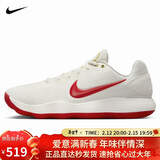 耐克NIKE男子篮球鞋 HYPERDUNK 2017 LOW 运动鞋IB4638-161米白红44