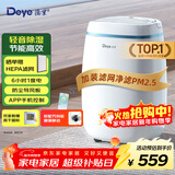 德业（Deye）除湿机/抽湿机 除湿量12升/天 25㎡家用轻音吸湿器地下室干燥机干衣机 低功耗 手机智控DYD-E12A3
