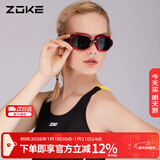 ZOKE洲克 防水防雾泳镜 男女中框游泳眼镜游泳装备618501105-2